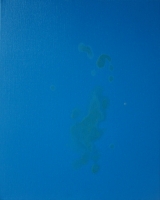 Sperm & acrylic on canvas 200x300mm