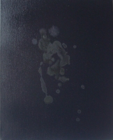Sperm & acrylic on canvas 200x300mm